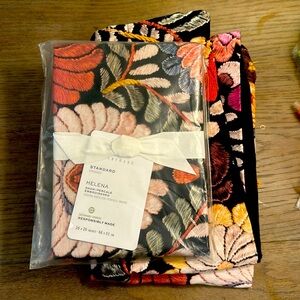 Pottery Barn Helena standard sham pair